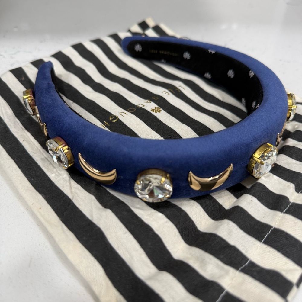 Lele Sadoughi Cosmo Crystal Moon Alice Headband